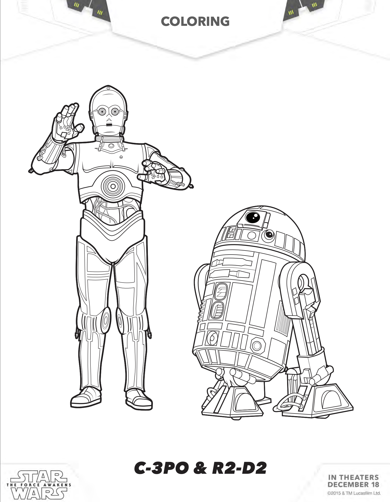 Star wars printables