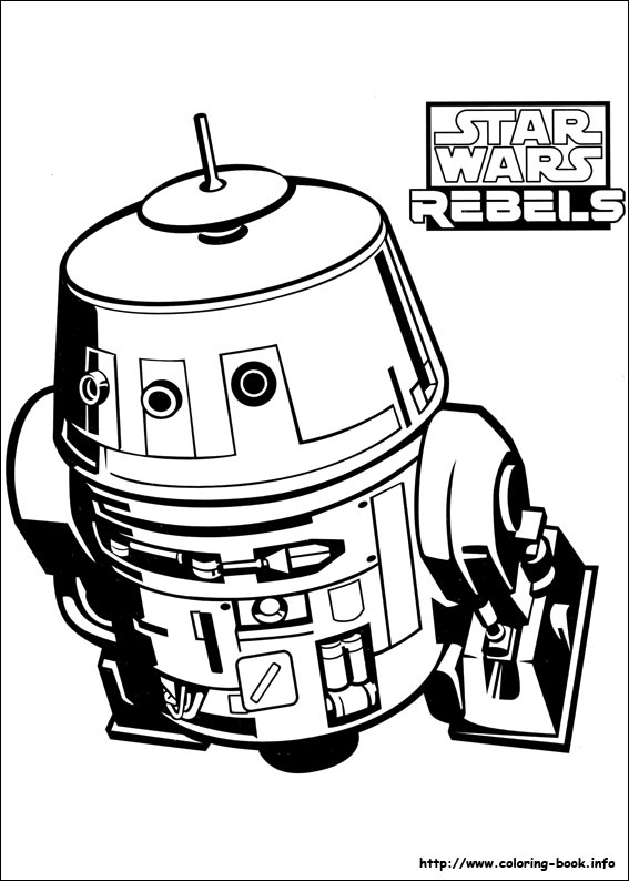 Star wars rebels coloring picture