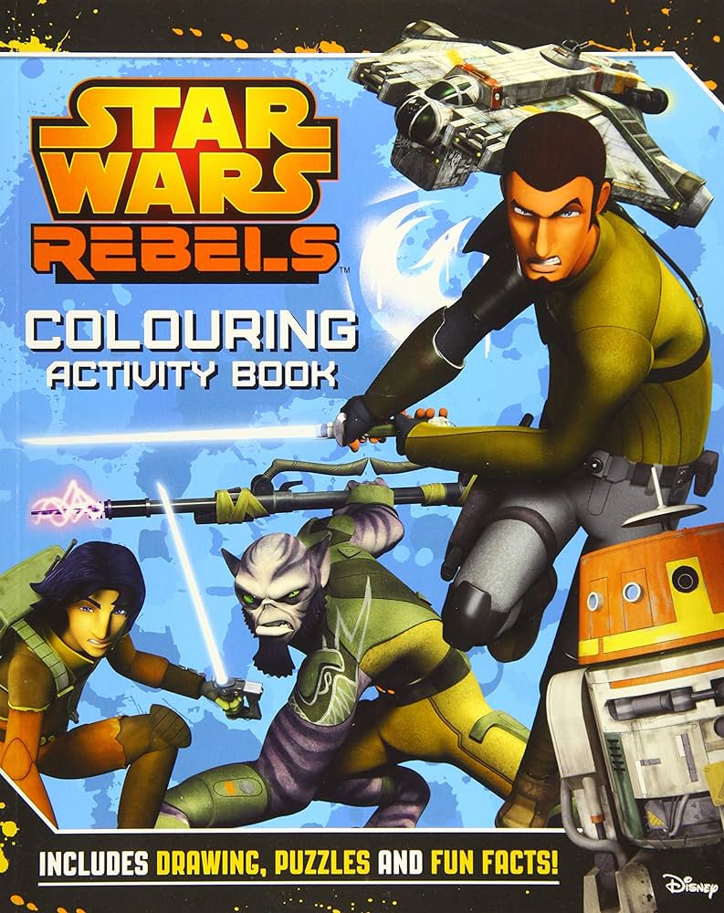 Star wars rebels colouring book lucasfilm books