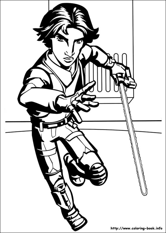 Star wars rebels coloring picture