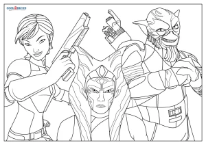 Free printable star wars rebels coloring pages for kids