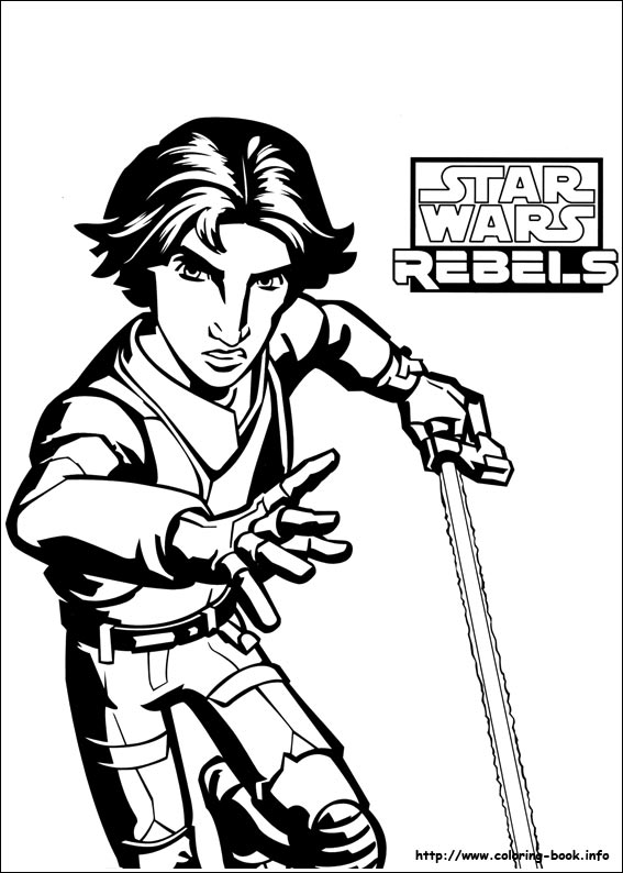 Star wars rebels coloring picture