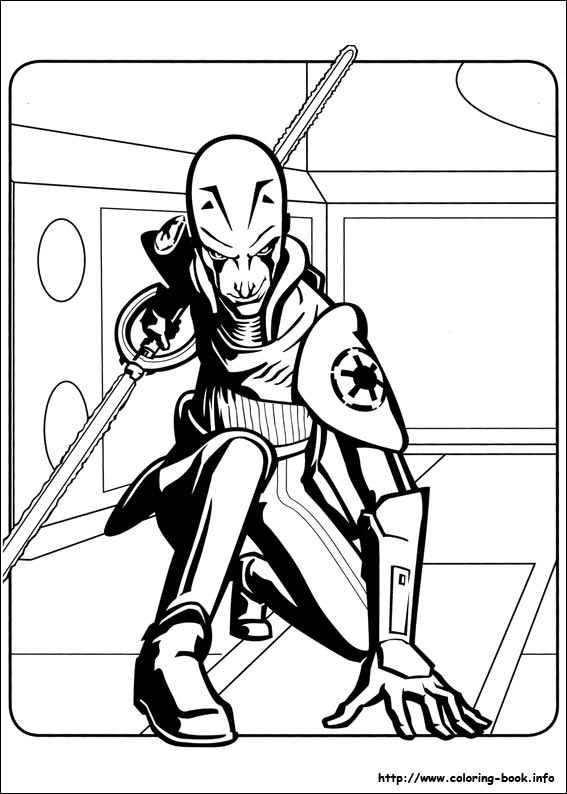 Star wars rebels coloring picture