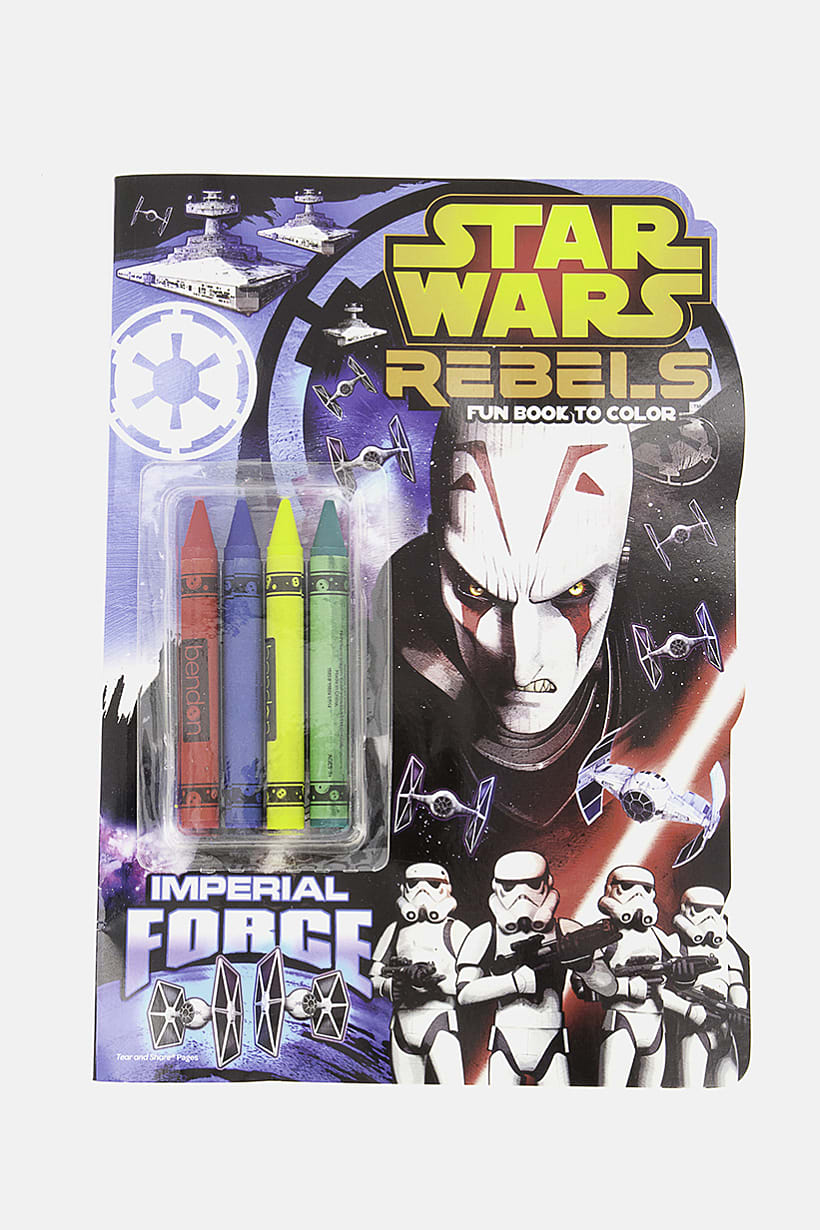 Buy starwars star wars rebels coloring book set with crayons black bo online brands for less