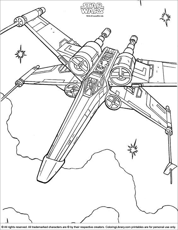 Fun coloring page