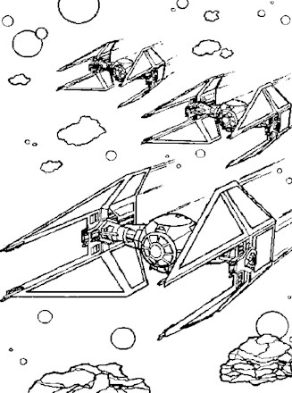 Star wars coloring page