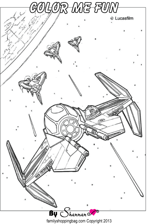 Star wars coloring page