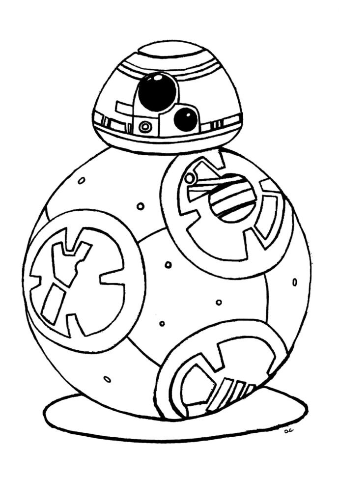 Star wars characters coloring pages printable for free download