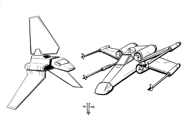 Star wars ships