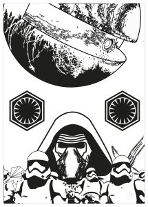 Star wars coloring pages for adults kids