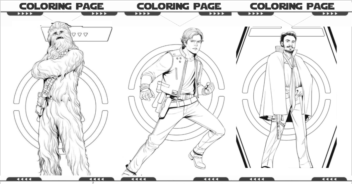 Star wars coloring pages