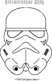 Star wars stormtrooper mask printable for kids