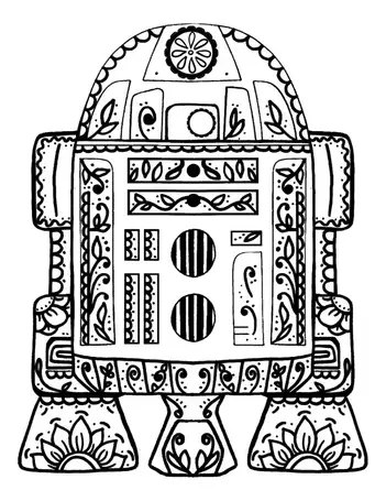 Exciting star wars rd coloring pages