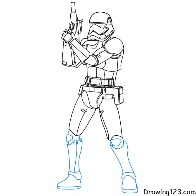 Stormtrooper drawing tutorial