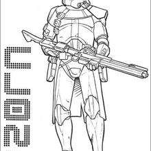 Emperor clone soldiers coloring pages