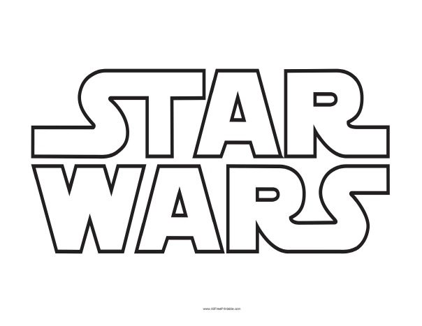 Star wars logo â free printable