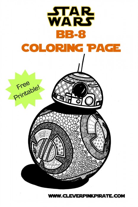 Free printable star wars bb