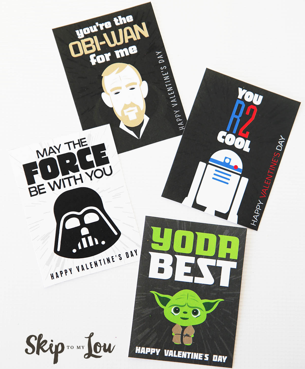 The best free printable star wars valentines