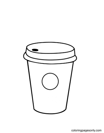 Starbucks coloring pages