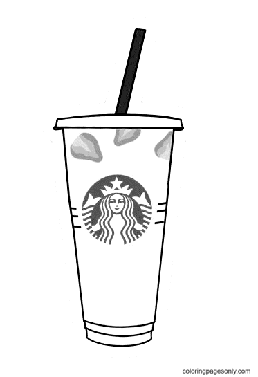 Free interactive printable starbucks coloring pages