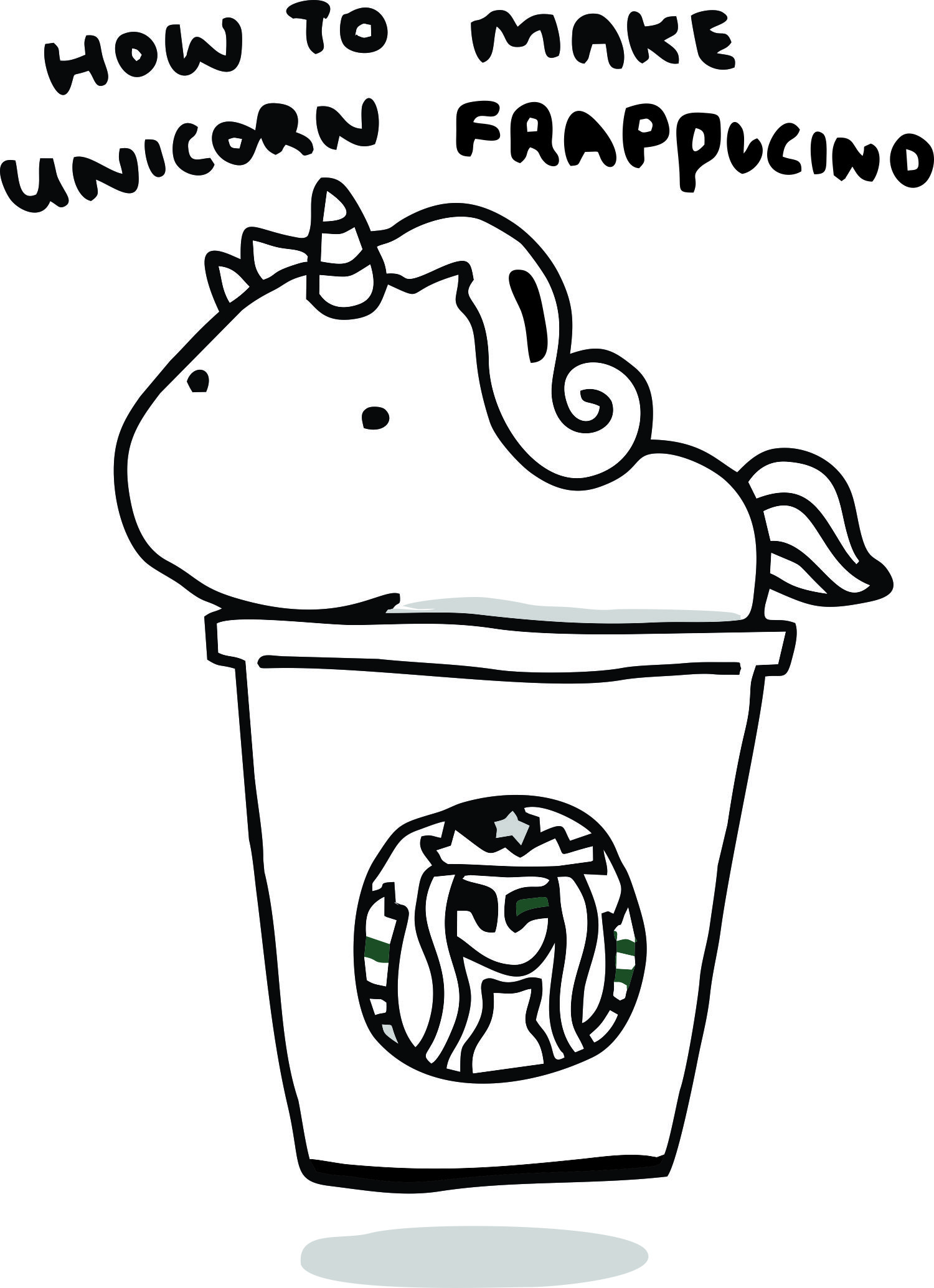 Starbucks coloring pages to print activity shelter