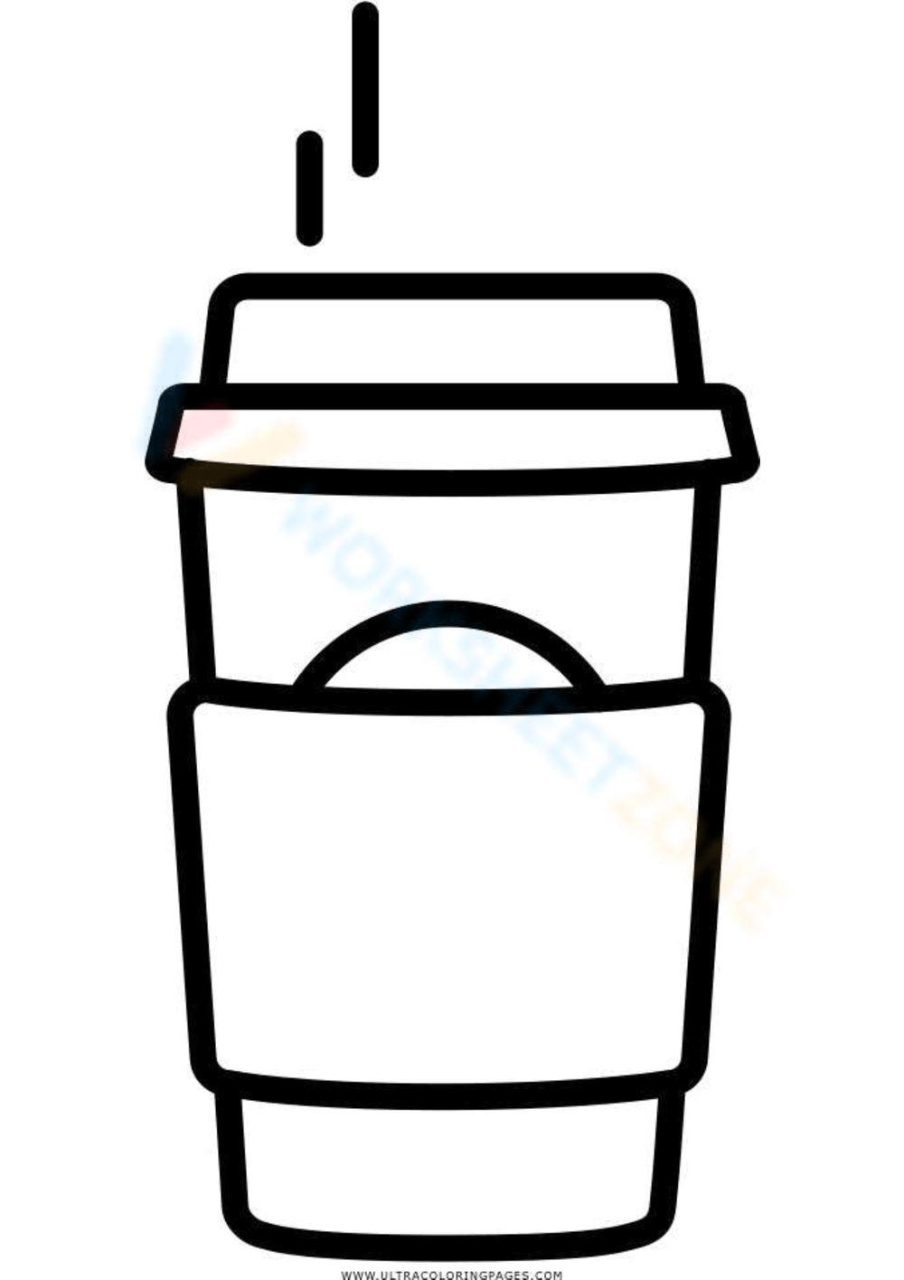 Free interactive printable starbucks coloring pages