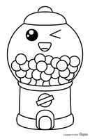 Ðï printable kawaii coloring pages for free