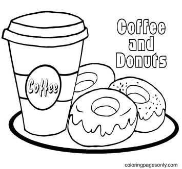 Starbucks coloring pages