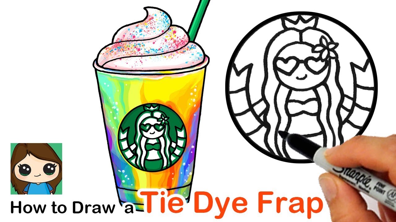 How to draw a starbucks tie