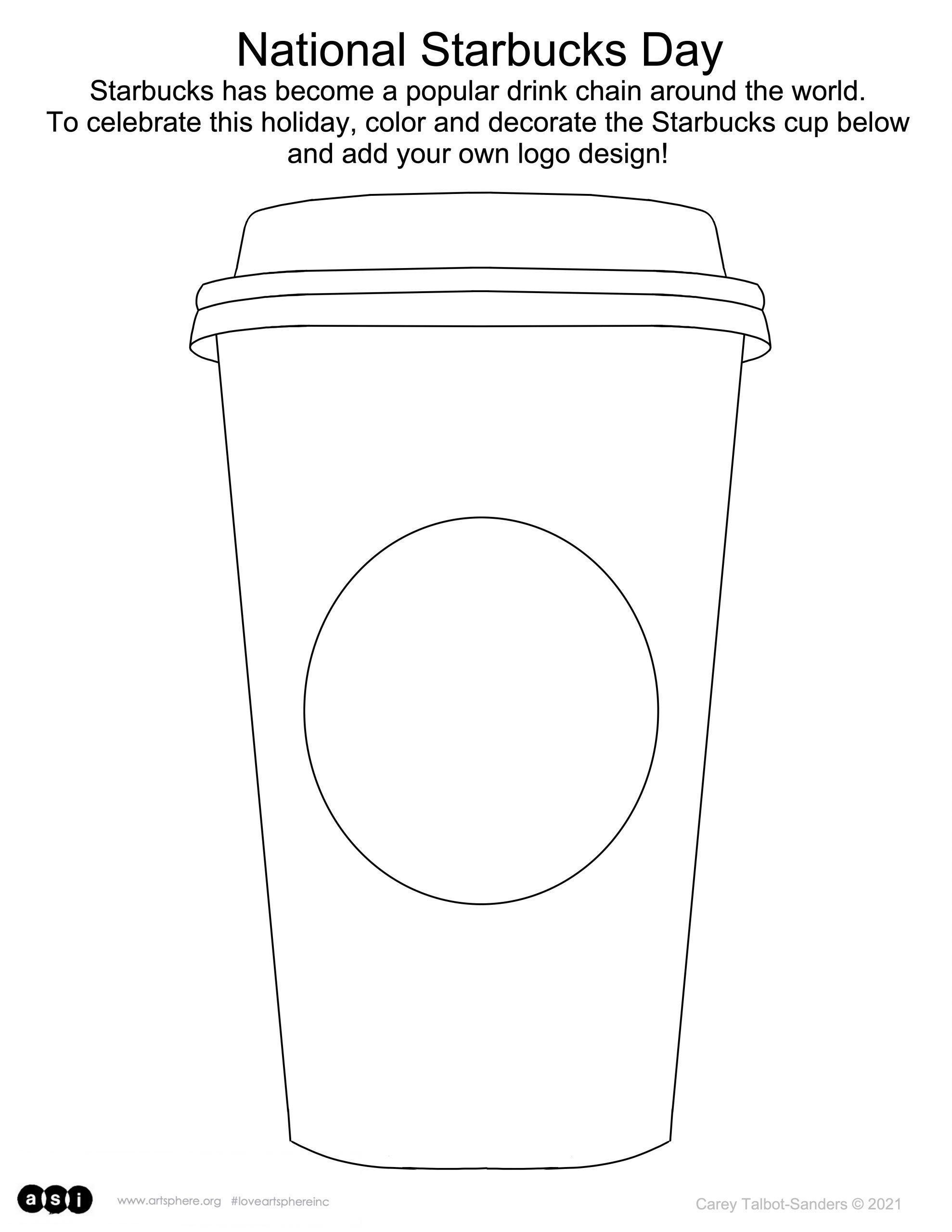 National starbucks day handout art sphere inc