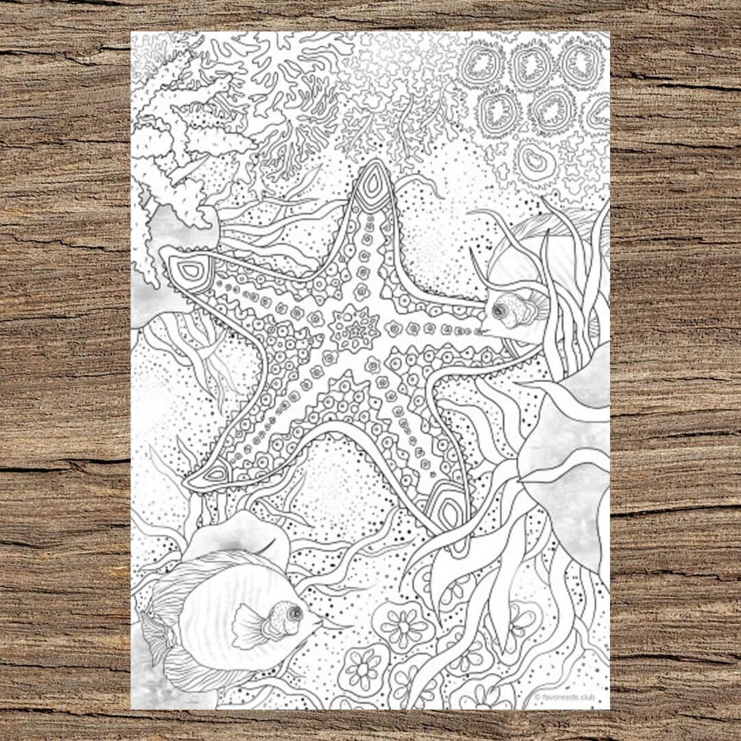 Starfish coloring