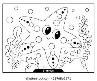 Starfish coloring page images stock photos d objects vectors