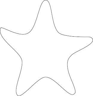 Paper star fish starfish template starfish craft fish crafts preschool