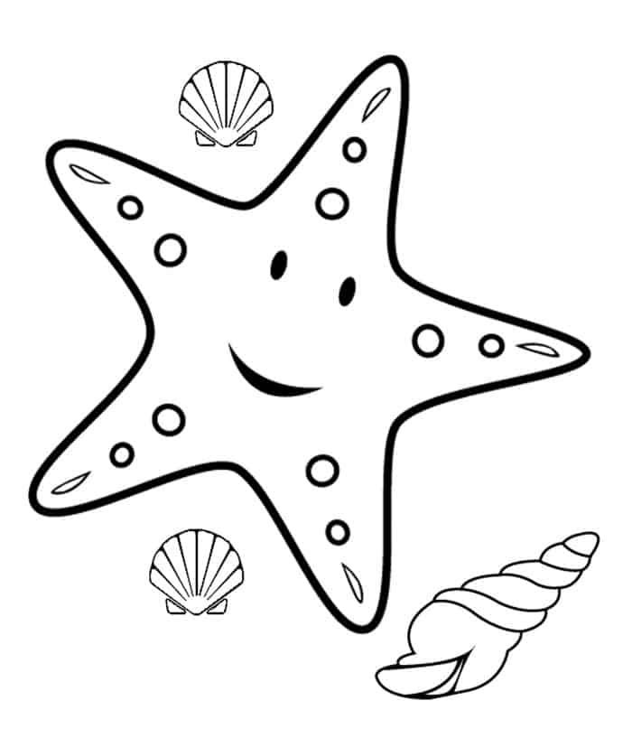 Star fish coloring pages star coloring pages fish coloring page cartoon starfish