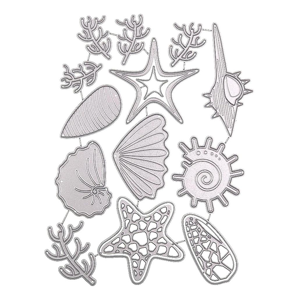 Ocean starfish metal cutting dies card making scrapbooking paper diy template fruugo bh