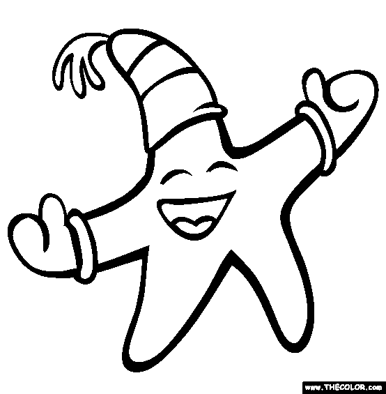 Starfish coloring page free starfish online coloring