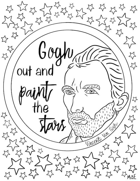 Buy vincent van gogh coloring pages online in india