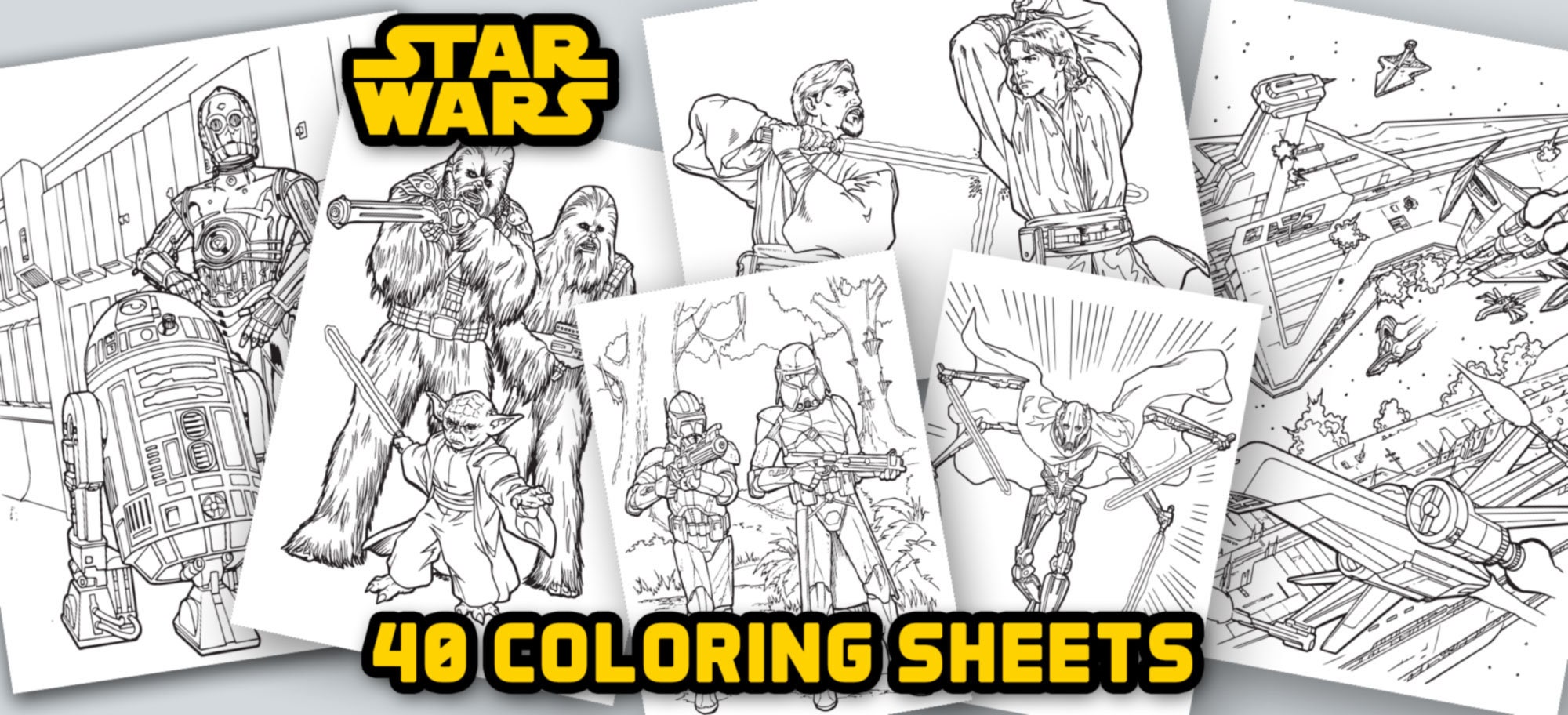 Star wars digital coloring pages pdf coloring pages
