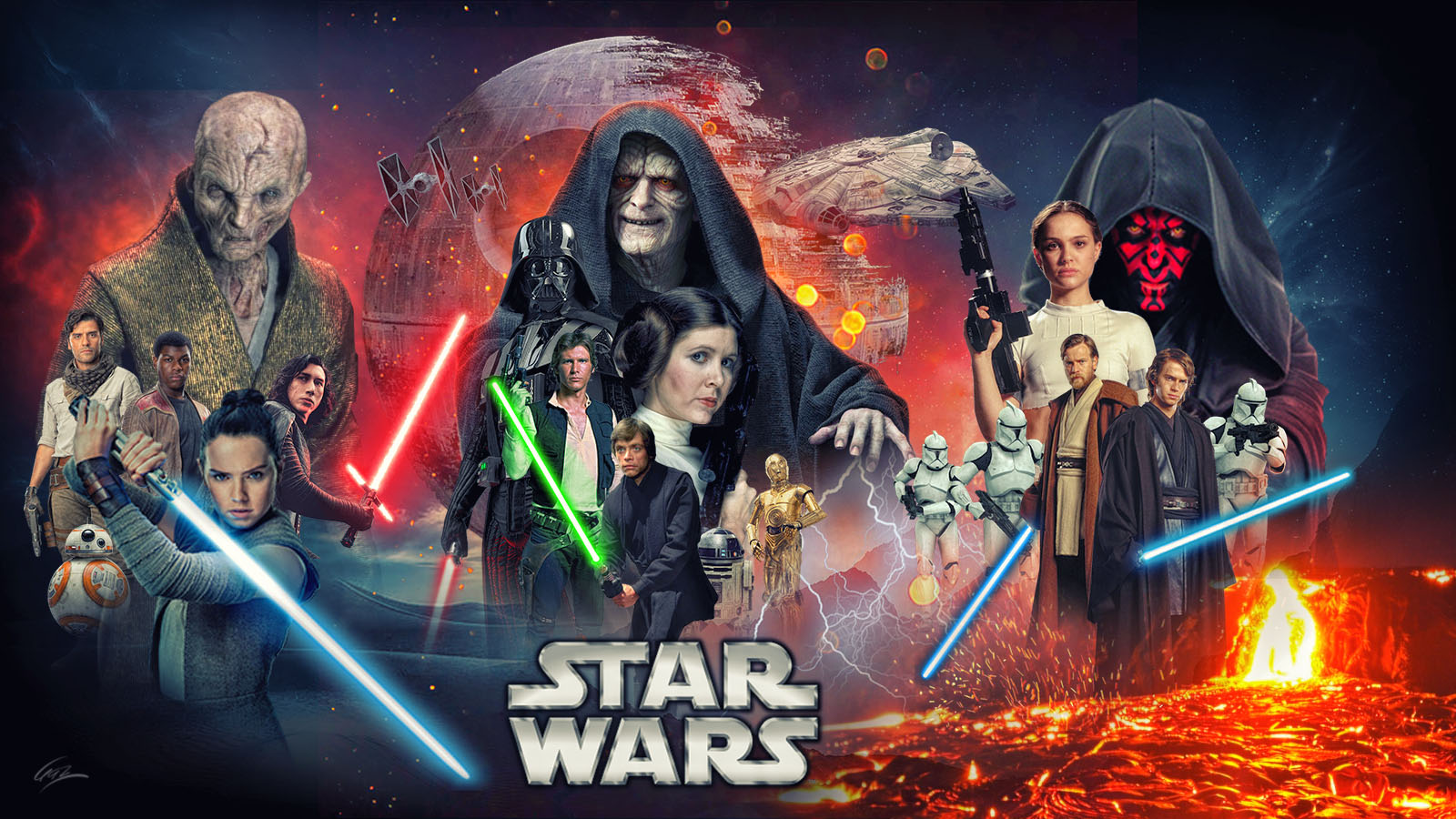 Star wars wallpaper by pzns on