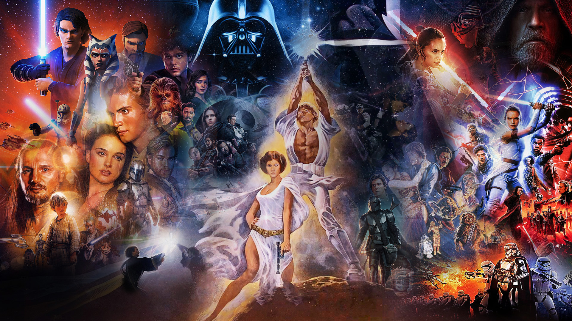 May the th be with you star wars wallpaper by thekingblader on