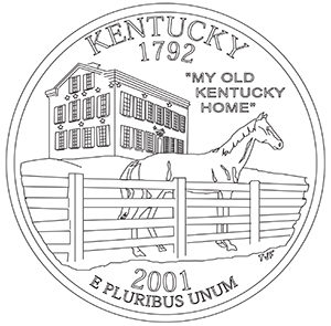 State quarters coloring pages us mint for kids