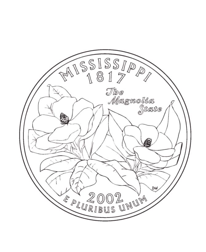 Mississippi state quarter