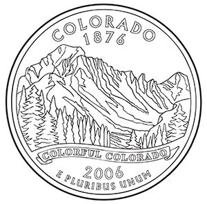 State quarters coloring pages us mint for kids