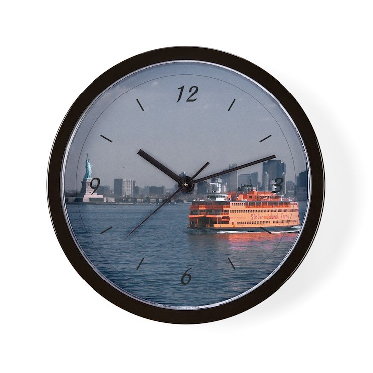 Staten island ferry wall clock