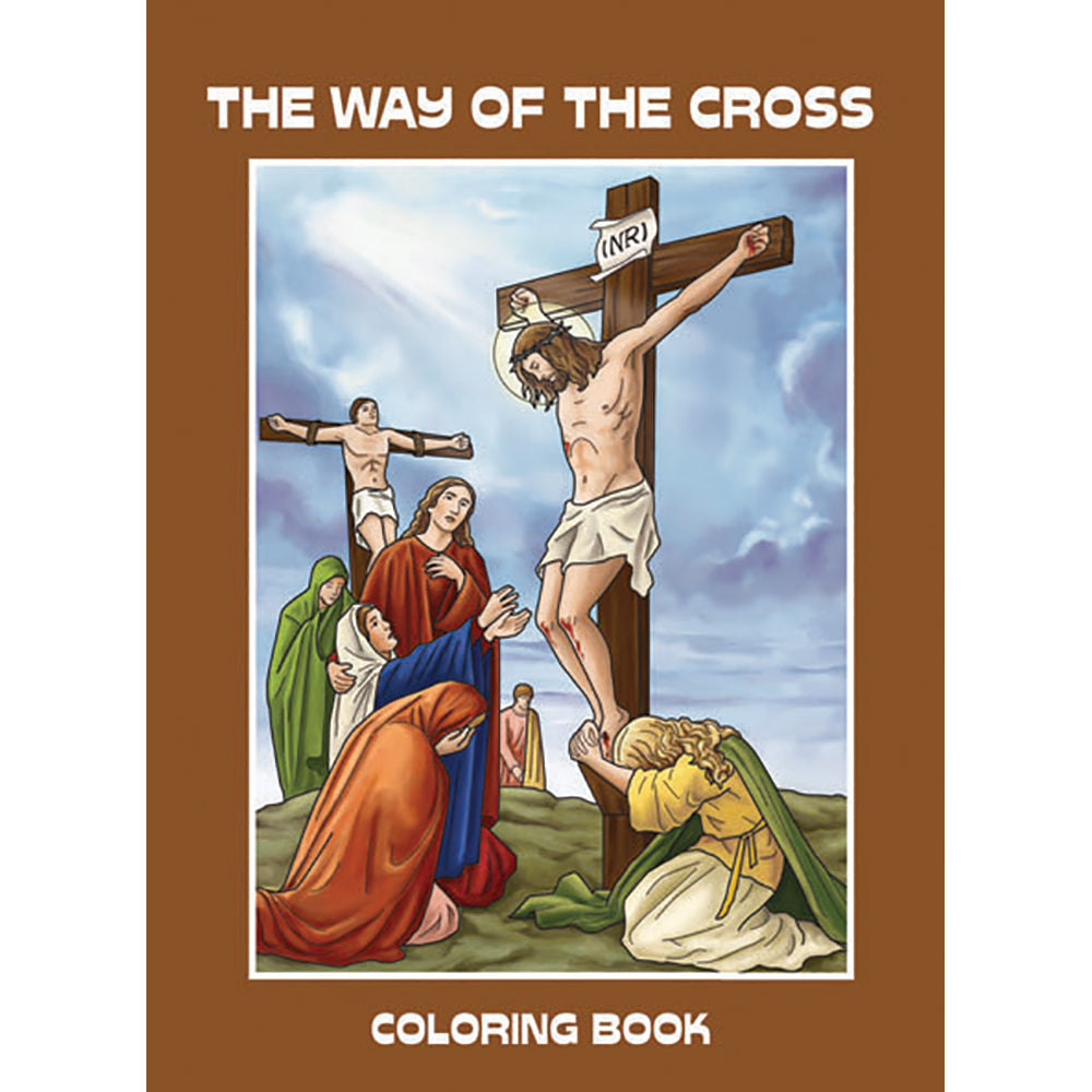 The way of the cross louring book â fa dumont church supplies