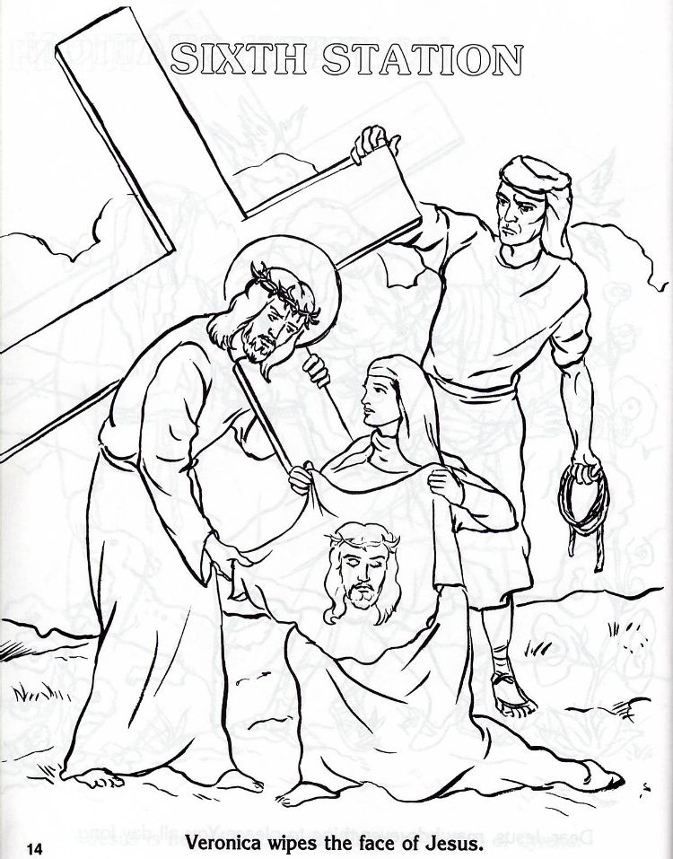 Stations of the cross coloring pages cross coloring page coloring pages catholic coloring