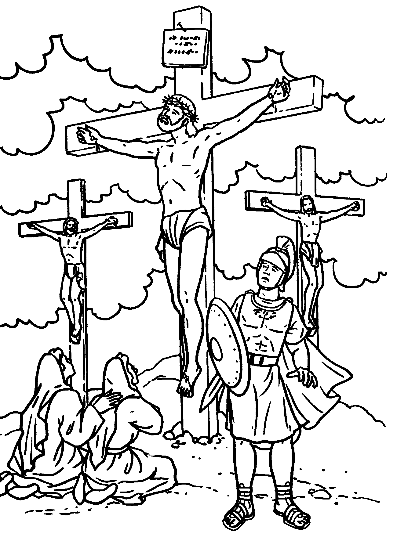 Good friday coloring pages printable for free download