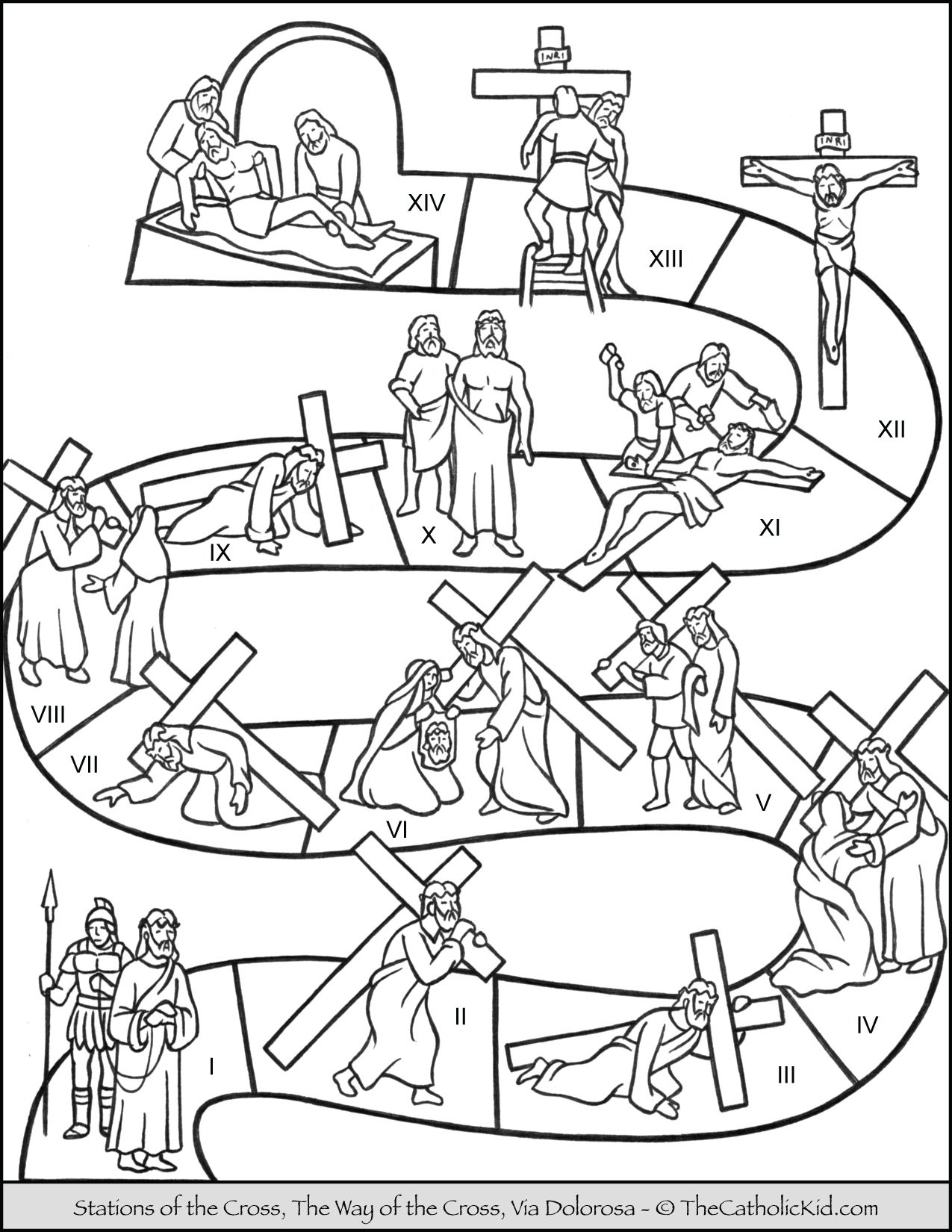 Stations of the cross for kids