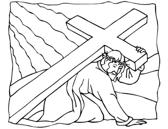 Good friday coloring pages printable for free download