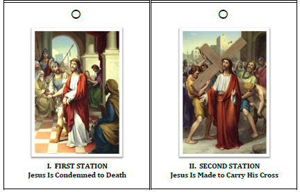 Printable stations of the cross for children